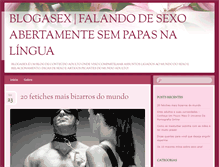 Tablet Screenshot of blogasex.com